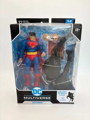 SUPERMAN MC Farlane DC Multiverse 18cm + Horse Teil Action Figur Moc NEU IG TOYS