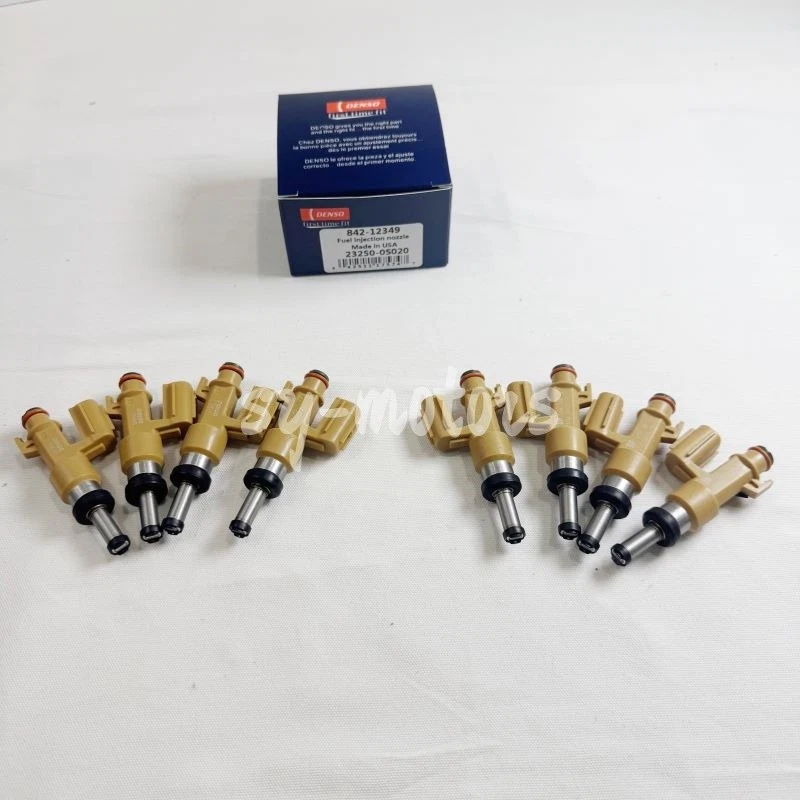 Inyectores de combustible DENSO 8 piezas para Toyota Tundra 2008-2019 5,7 L V8 23250-0S020 NUEVO Foto 2 de 4
