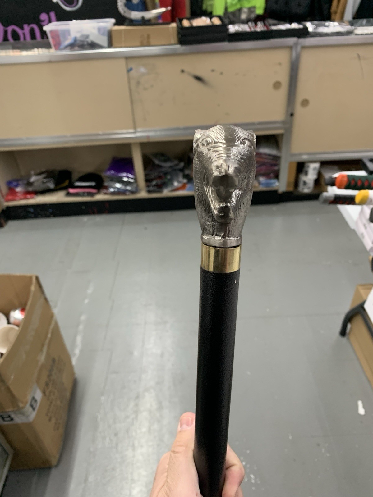 WOLF HEAD CANE Walking Stick Canes Vintage BRAND NEW FREE SHIPPING