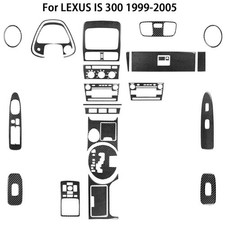 Rhd 28pcs Carbon Fiber Full Interior Trim Set For Lexus Isis300 19992005 Rhd 28pcs Carbon Fiber Full Interior Trim Set For Lexus Isis300 19992005
