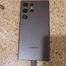 ONLY FOR PARTS Samsung Galaxy S24 Ultra Locked Cracked Glass NO PEN READ ME!!!!!