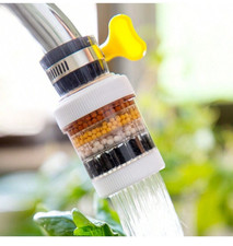 Detachable Universal Interface Kitchen Tap Filter Nozzle Water Purifier UK