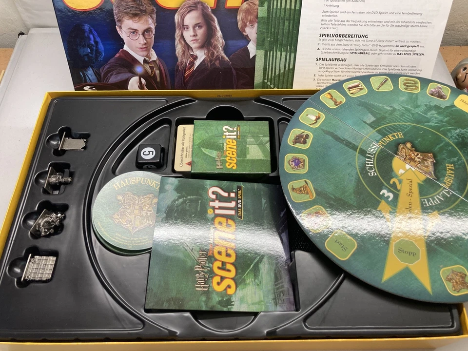 Harry Potter Scene It? Neue Auflage Grüne Edition DVD 2007 | komplett Top ✅ - Bild 2 von 3