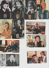 FRANCIA 11  SCHEDE ATTORI FRANCESI FAMOSI  - SCHEDE IN OTTIME CONDIZIONI