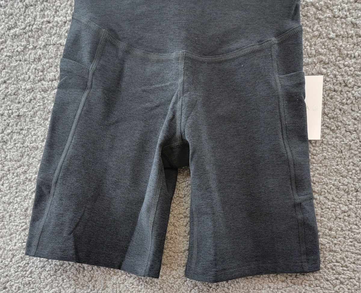 Beyond Yoga Spacedye Team Pockets Maternity Bike Shorts Women's XS