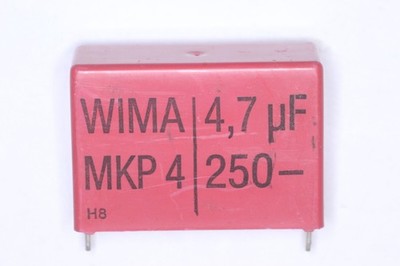 WIMA  MKP4 4,7uF 250VDC 41x28x17mm 10Stück