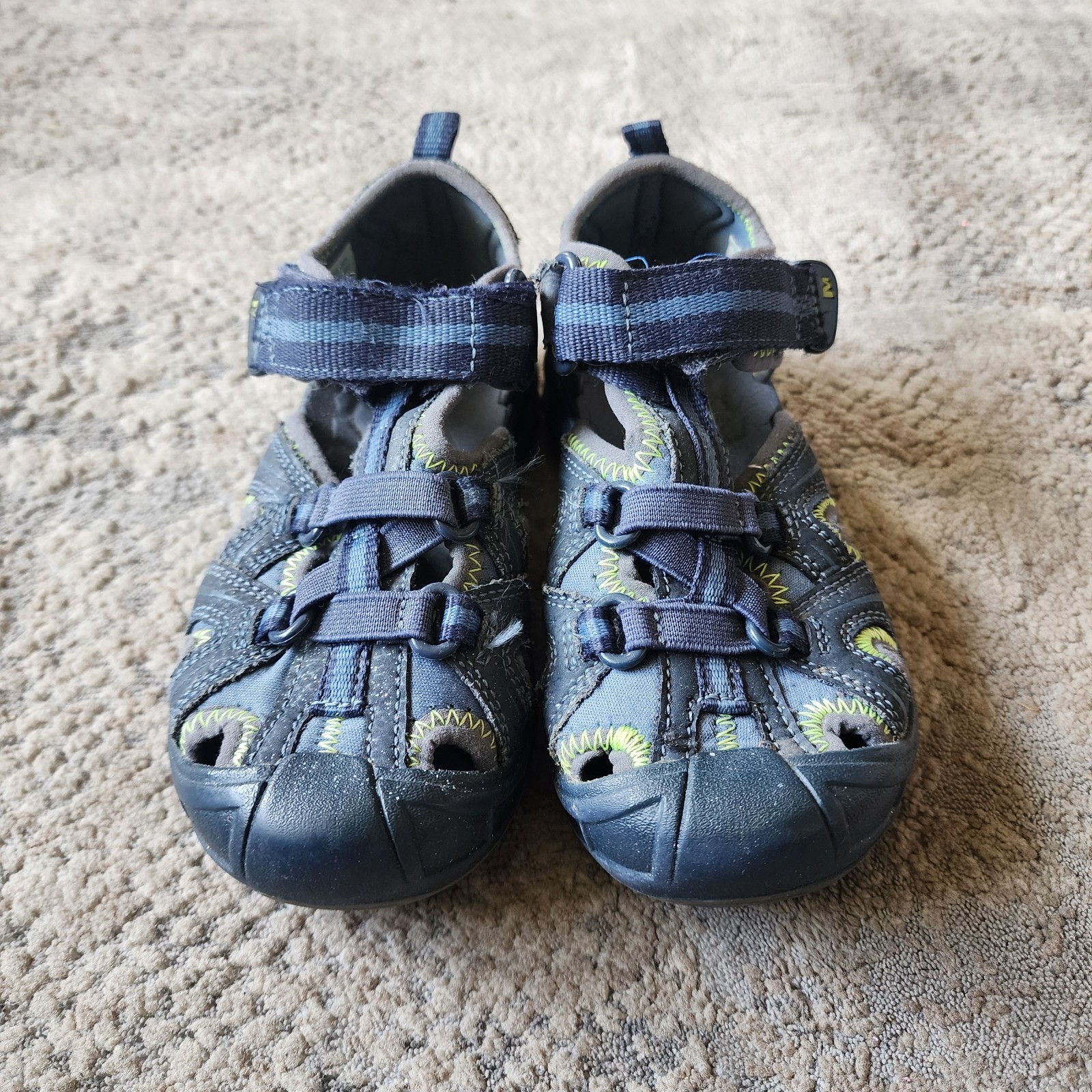 Merrell Hydro Hiker Trail 11 W sandali da trekking scarpe giovani blu verde