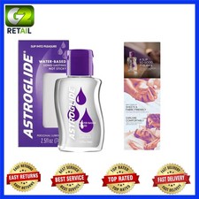 Condom Safe Luxury Water-Based Lube, 2.5 Fl Oz - Clean and Easy Cleanup
