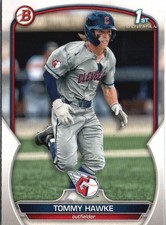2023 Bowman Draft #BD-141 Tommy Hawke