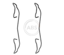 A.B.S. Zubehörsatz, Scheibenbremsbelag Hinten Vorne 1187Q