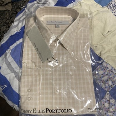 Men s perry Ellis dress shirt