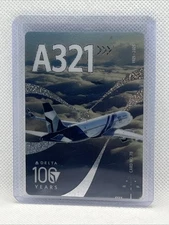 Delta Airlines Pilot Trading Cards - 2025 - Card #78 - A321 Delta 100 Years