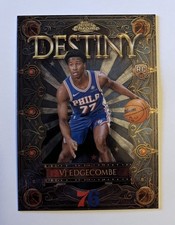 2025-26 Topps Chrome VJ Edgecombe Destiny Rookie Card NBA RC #D-3