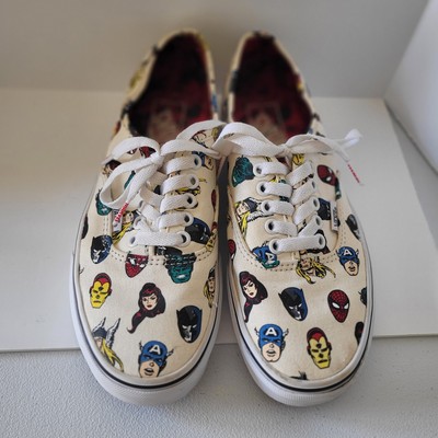 Vans x Marvel Avengers Comic Heads Sneaker Shoes Unisex LIMITED EDITION