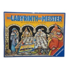 Brettspiel Das Labyrinth  der Meister von Ravensburger 1991 Komplett!