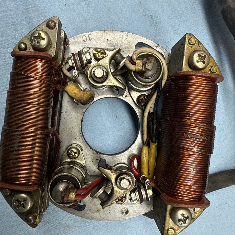 USED BSE M400, 440-3-A VINTAGE SNOWMOBILE TWIN Stator Good - Image 4 of 4