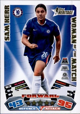 Match Attax EXTRA Champions League 273 - Sam Kerr - Heritage 2025/26