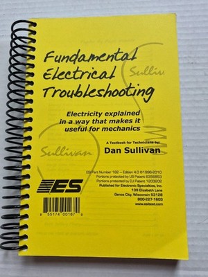 Electronic Specialties Inc. 182 Fundamental Electrical Troubleshooting Textbook