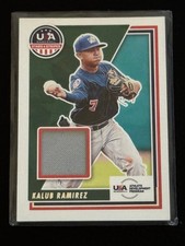 2022 USA Baseball Stars & Stripes USA Baseball Materials Kalub Ramirez #USAM-KR