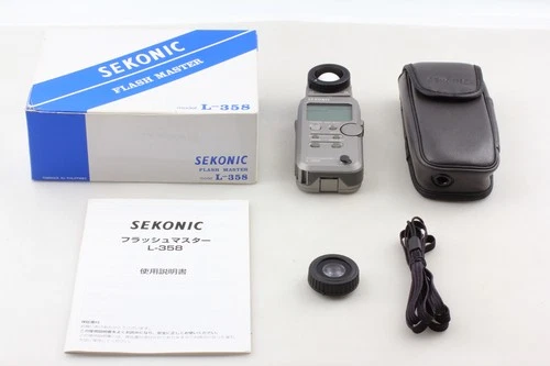 [Top MINT in Box] Sekonic L-358 Flash Master Digital Light Meter From JAPAN