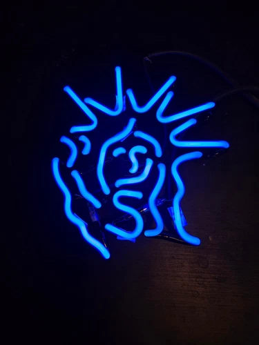 Vintage Heineken New York Statue Neon Sign Replacement Tube - Face Tube Only