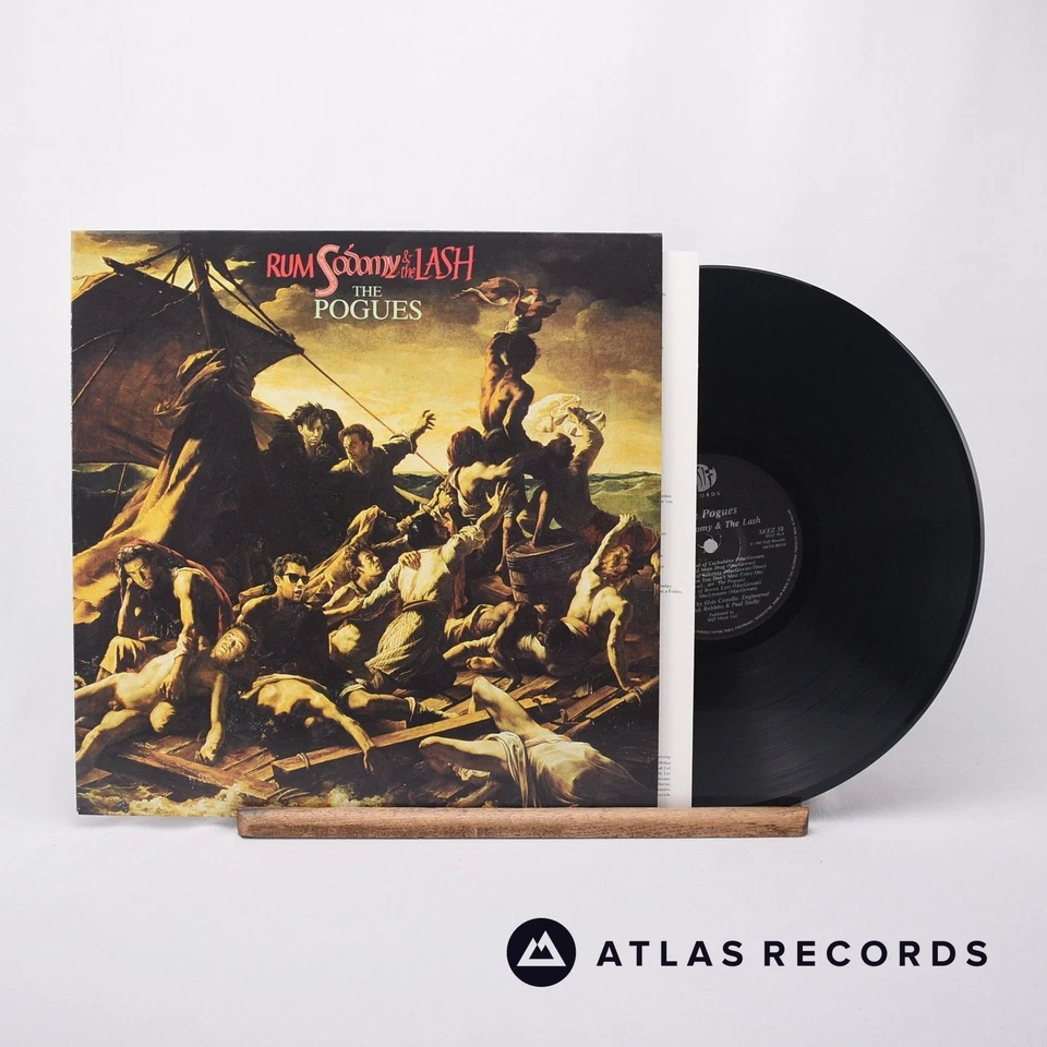 The Pogues Rum Sodomy & The Lash A-1 B-2 LP Album Vinyl Record SEEZ 58 - NM/EX - Imagem 2 de 4
