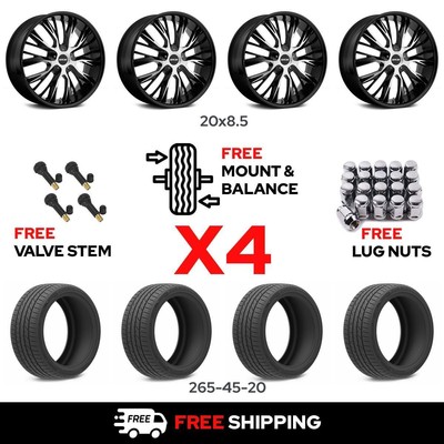 20'' MKW M122 w/ 265/45R20 Performance Wheel & Tire for 2023-2024 Genesis GV70 EV