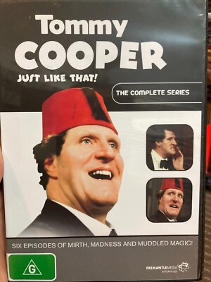 Tommy Cooper - Just Like That region 4 DVD (British comedy tv series)