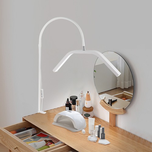 Portable Half Moon Desk Lamp Desk Lash Light Lash Light for Eyelash Extensions - Picture 5 of 24