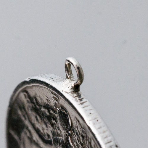 Silber Anhänger Kettenanhänger Liberty Half Dollar 1941 12,21 g - Bild 7 von 7