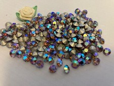 Swarovski Vintage Rhinestones Lt Amethyst AB  SIZE OPTIONS repair craft