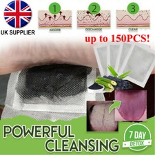 Detox Foot Patches Natural Bamboo Vinegar Ginger Foot Pads Body Toxins Cleansing
