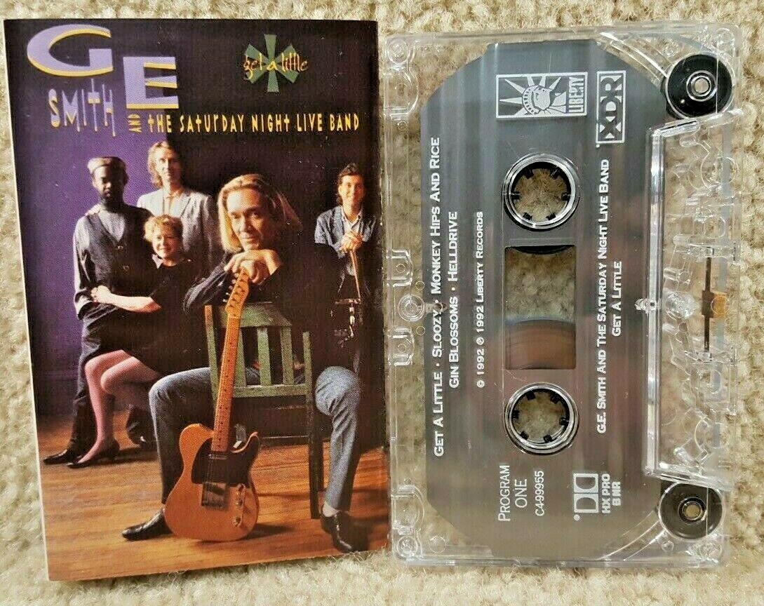 Vintage 1992 Cassette Tape G.E. Smith & The Saturday Night Live
