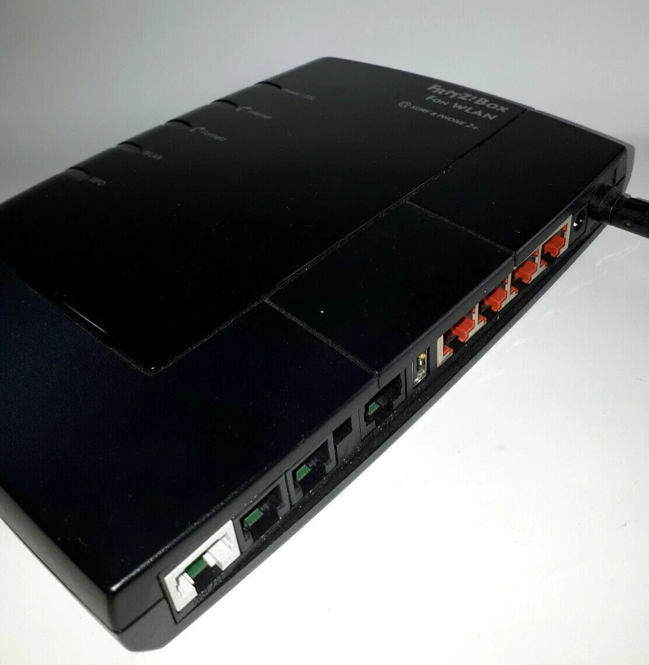 AVM FritzBox 7170 Modem Routerbox Surf & Phone Box Fon WLAN 1&1 WLAN - Bild 3 von 4