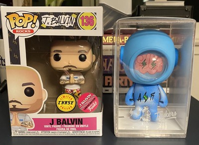 FUNKO POP J Balvin CHASE Green Hair LIMITED EDITION TOYKERS x J