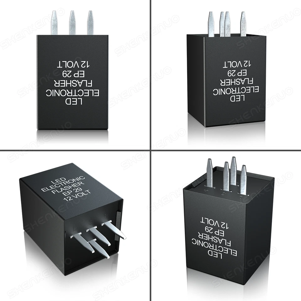 New 4-Pin EP29 EP29N LED Flasher Relay Fix For GMC Sierra 1500 2500 3500 HD - Image 4 of 4