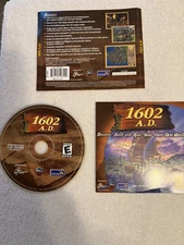 1602 A.D. (PC 1998) Win 95/98 - CD ONLY WITH JEWEL CASE INSERTS!!!