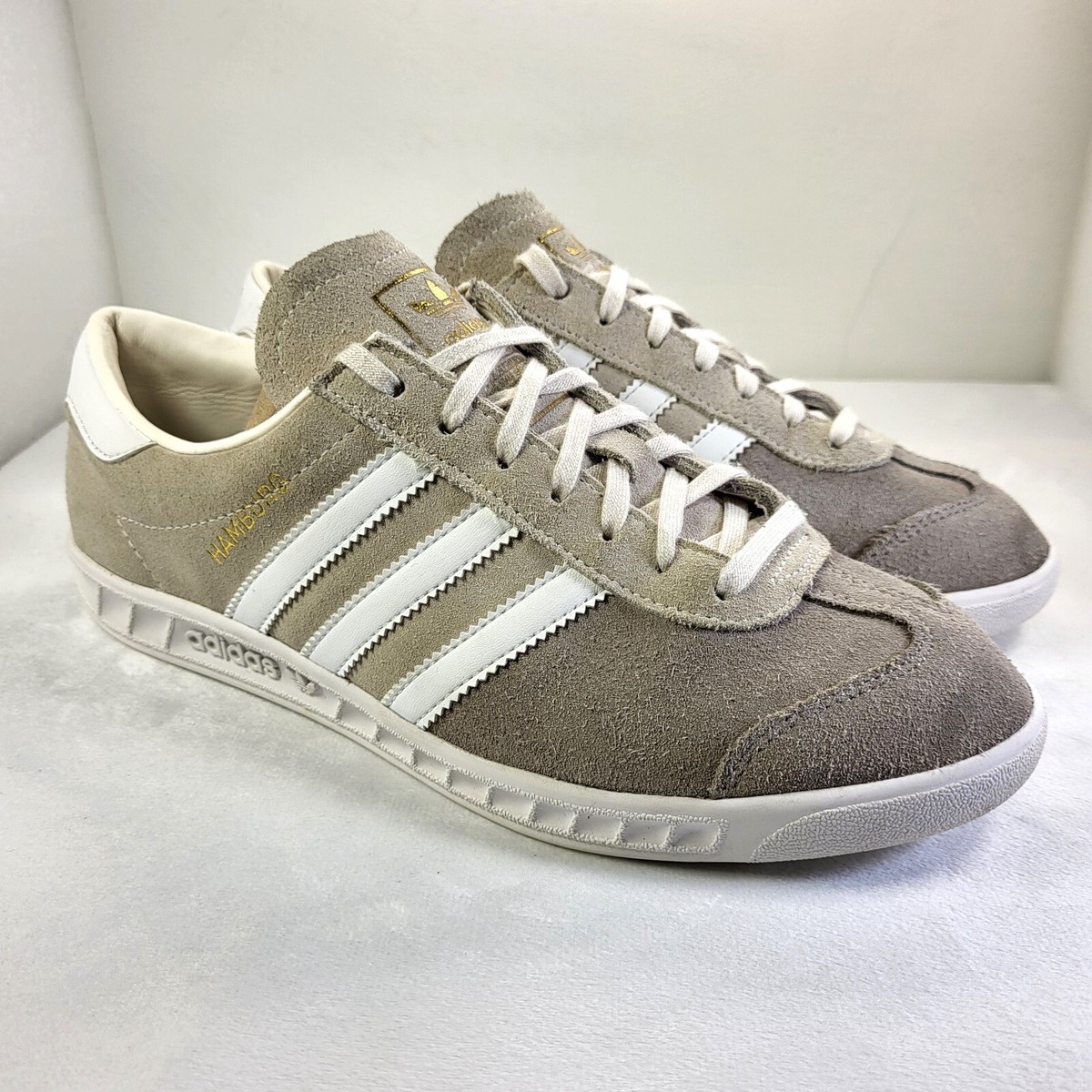 Footwear Adidas Hamburg Solid Grey Adidas Hamburg Solid Grey Black