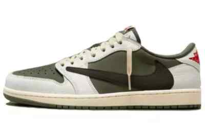 NIKE TRAVIS SCOTT JORDAN1 LOW SP （PS） Jordan 1 Retro Low OG SP Travis Scott Olive (PS) - DZ5909