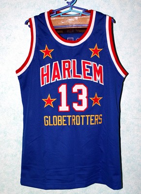 wilt chamberlain globetrotters jersey