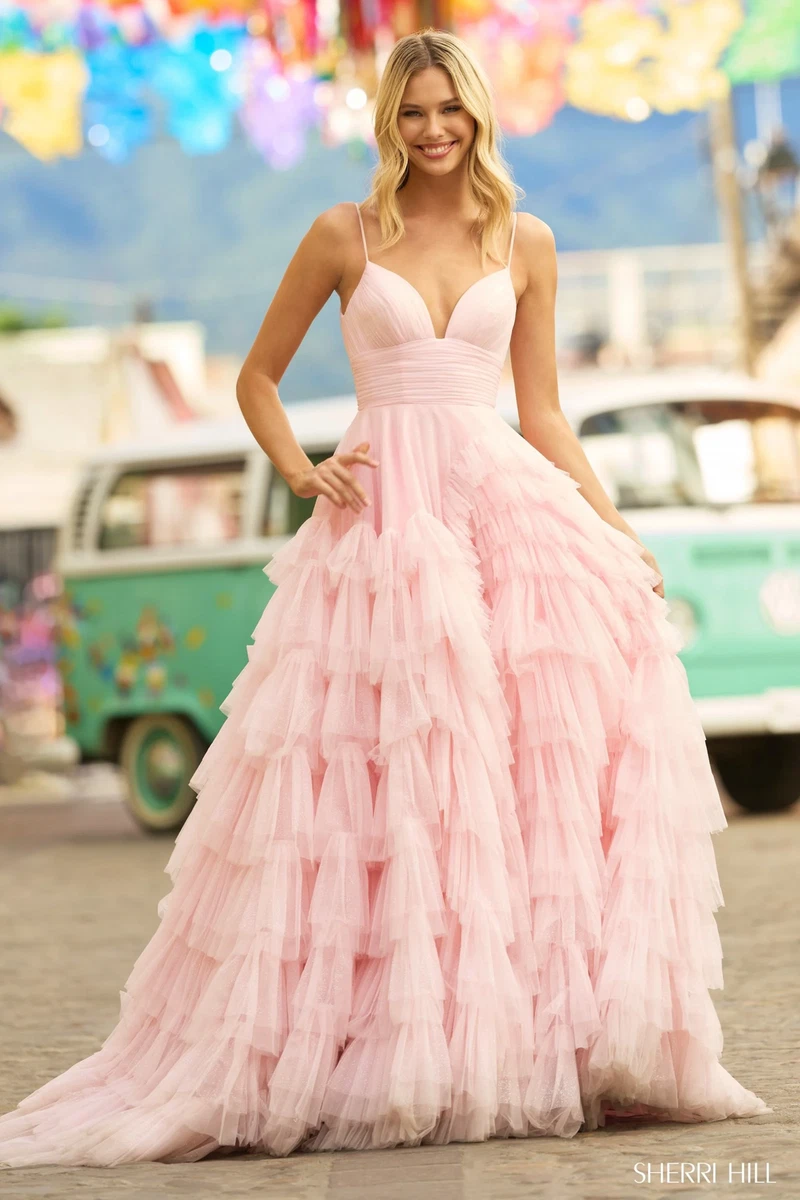 Sherri Hill 55461 Evening Dress LOWEST PRICE GUARANTEE NEW Authentic