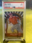 2011 Topps Finest Mike Trout ROOKIE PSA 9