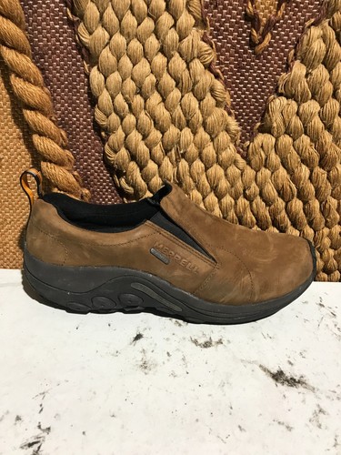 Mocasín impermeable Merrell J52927 Jungle Moc Nubuck para hombre talla 11,5
