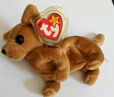 Tiny the Chihuahua Ty Beanie Baby- 1998 Retired  