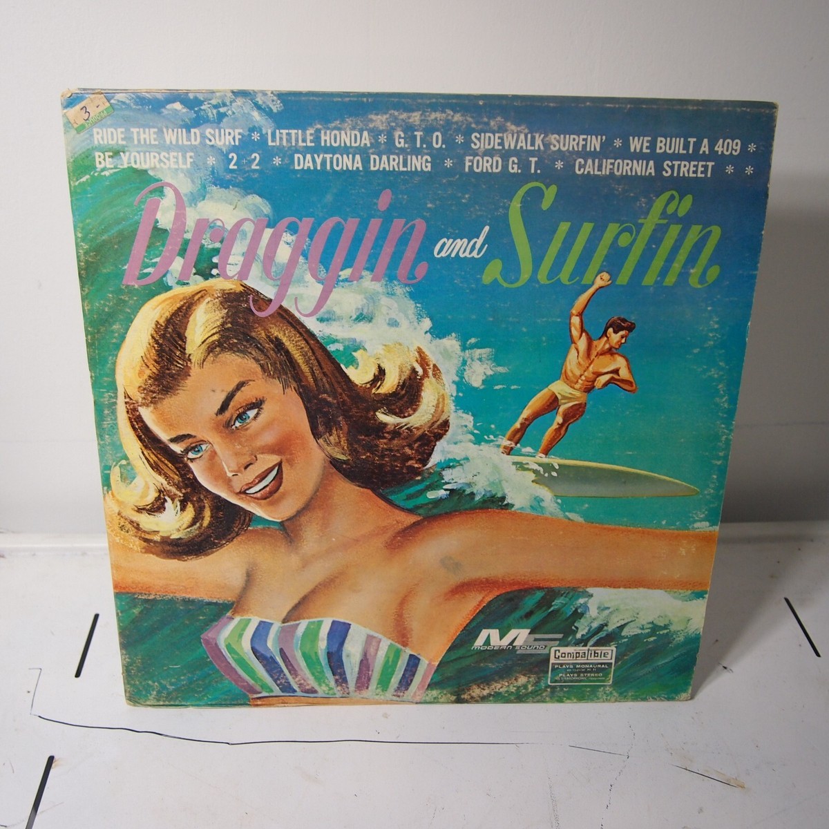 Draggin and Surfin Volume II LP VINYL ALBUM SURF HOT ROD | eBay
