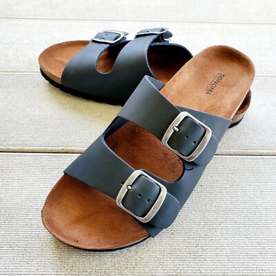 Sonoma Good For Life Artwork Leather Sandals. | eBay display picture 3