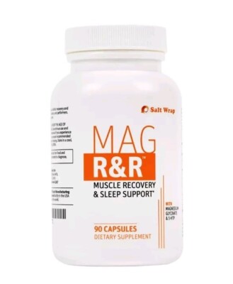 SaltWrap Mag R&R - Prevent & Relieve Night Leg Cramps, Spasms, Tension & Muscle