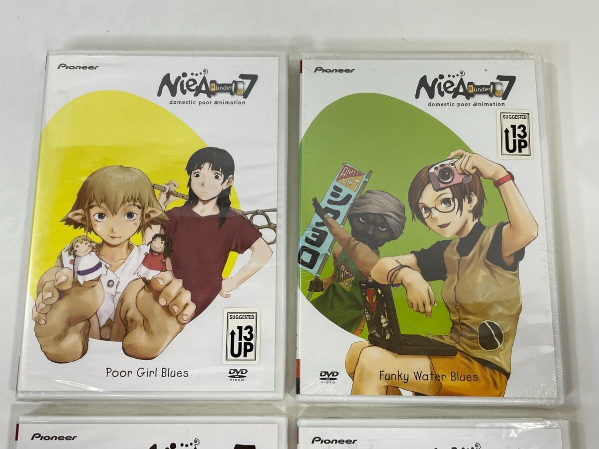 *NEW! SEALED!* NieA Under Seven 7 (DVD, 2003, 4-Disc Set) Anime Complete Series *NEW! SEALED!* NieA Under Seven 7 (DVD, 2003, 4-Disc Set) Anime Complete Series
