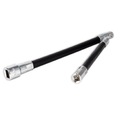 2PC FLEXIBLE EXTENSIONS 1/4'' & 3/8'' DRIVE 4 RATCHETS & SOCKETS VCT Tools