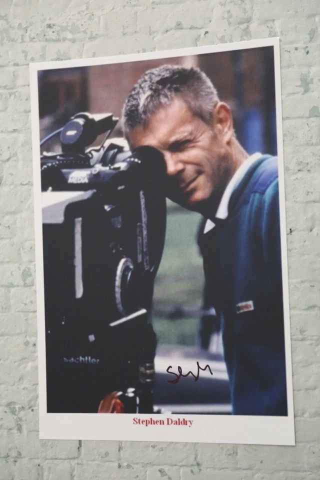 ORIGINAL Autogramm von Stephen Daldry. pers. gesammelt. 100% ECHT. GROSSFOTO  - Bild 1 von 1